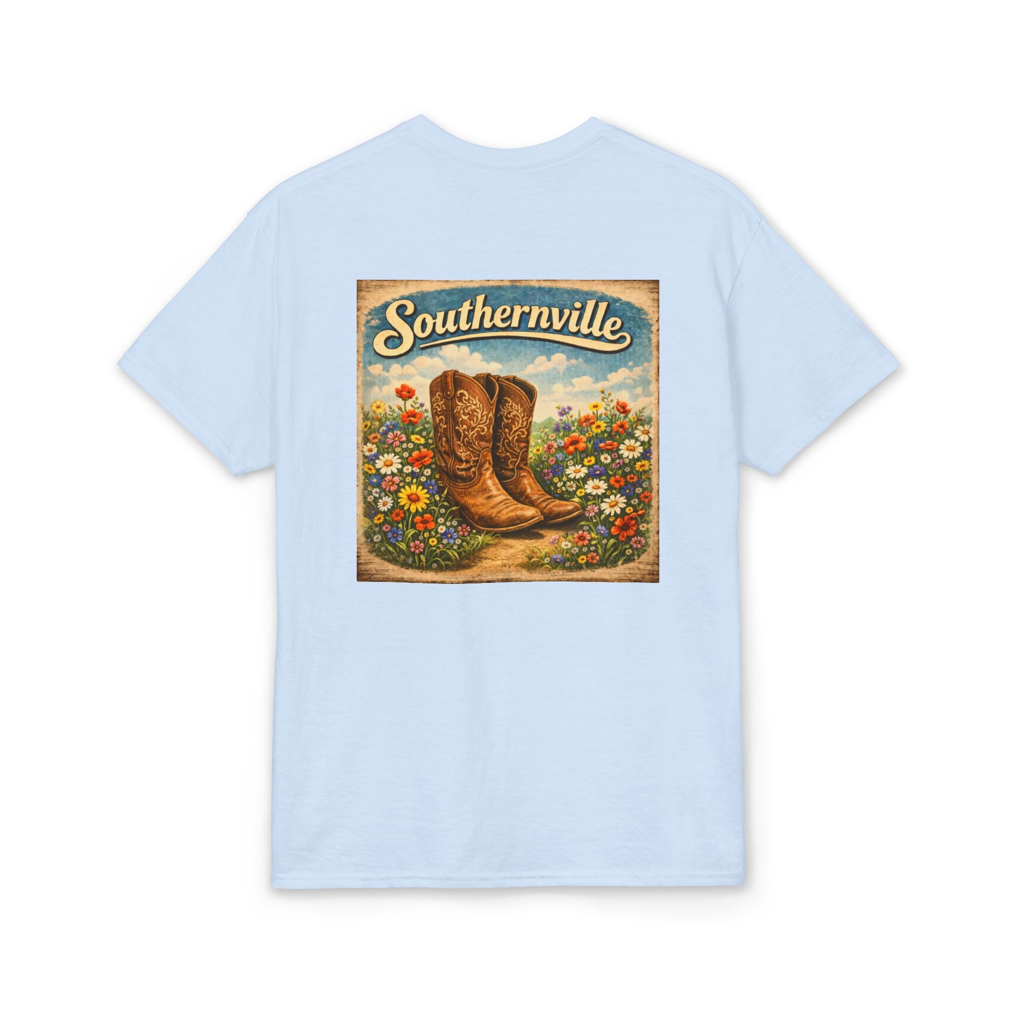 Southernville "Boots in the Fields" T-Shirt