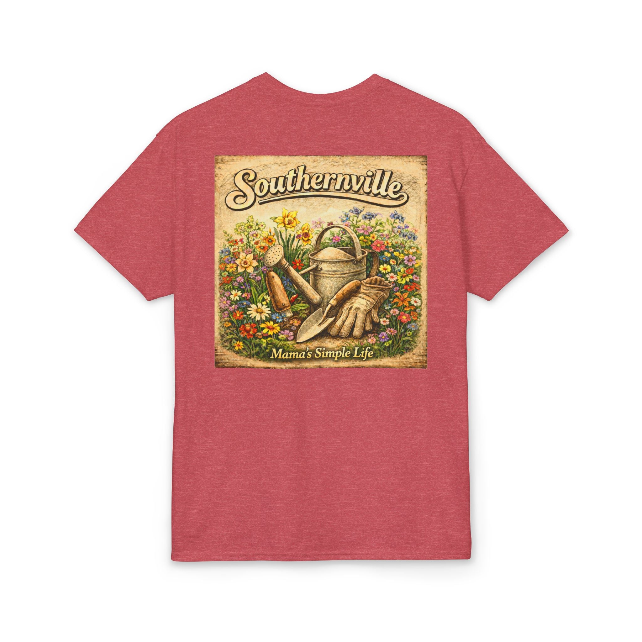 Southernville Company Mama's Simple Life Gardening T-Shirt