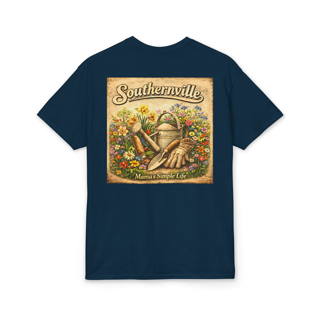 Southernville Company Mama's Simple Life Gardening T-Shirt