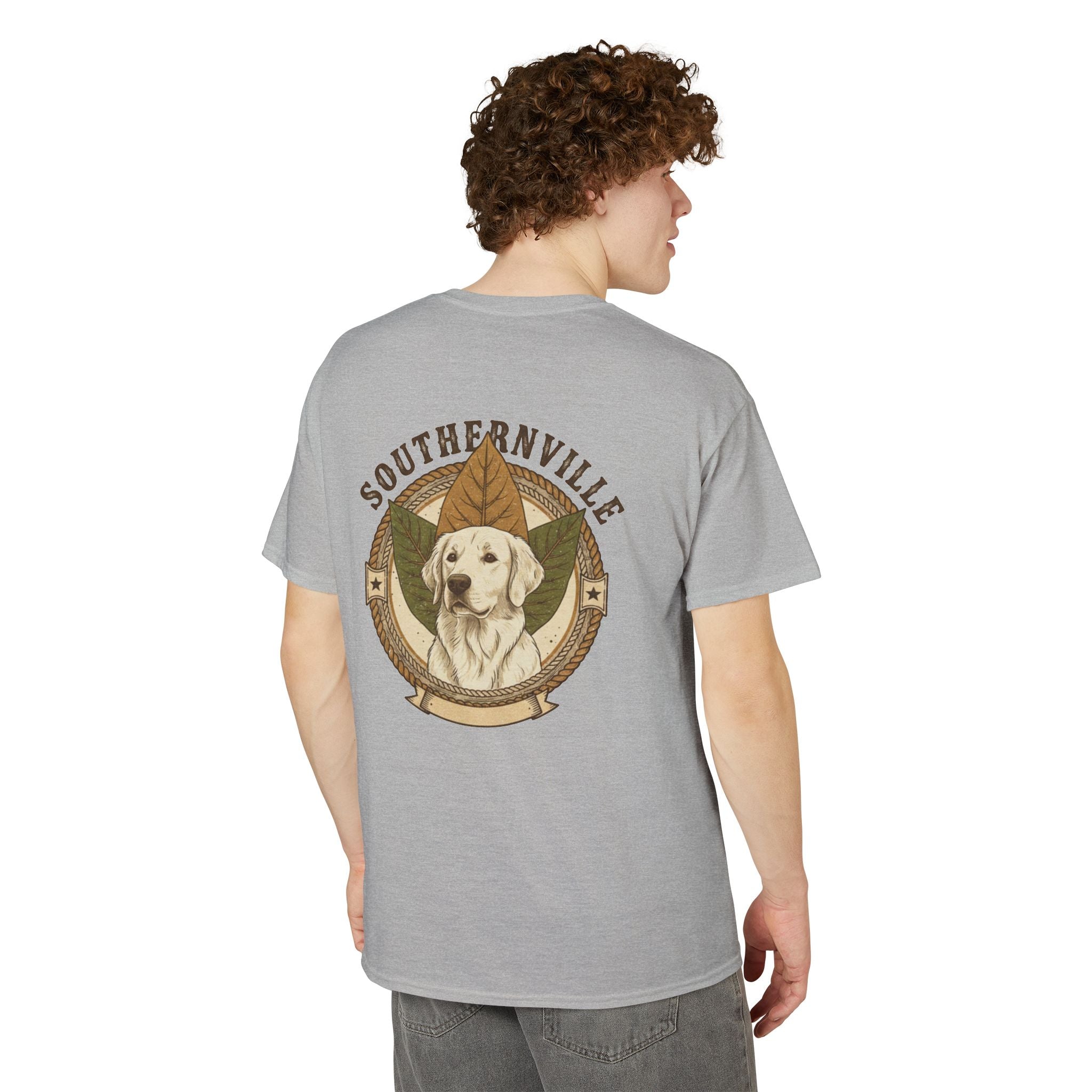 Southernville's Best Friend T-Shirt — Mo the Golden Retriever