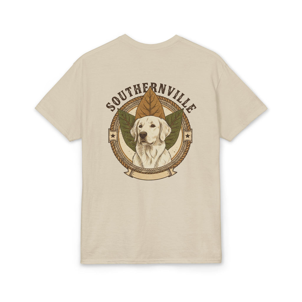 Southernville's Best Friend T-Shirt — Mo the Golden Retriever