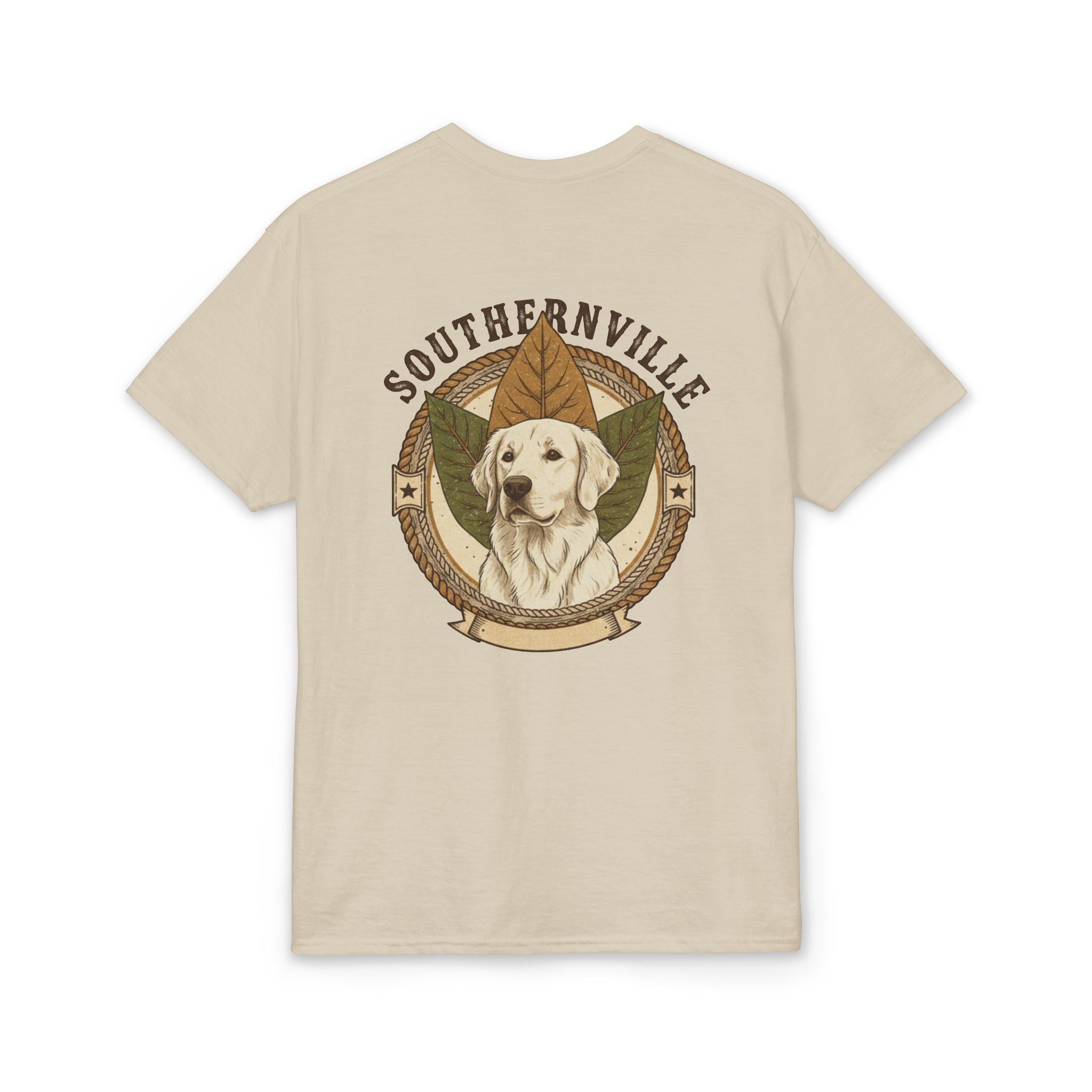 Southernville's Best Friend T-Shirt — Mo the Golden Retriever