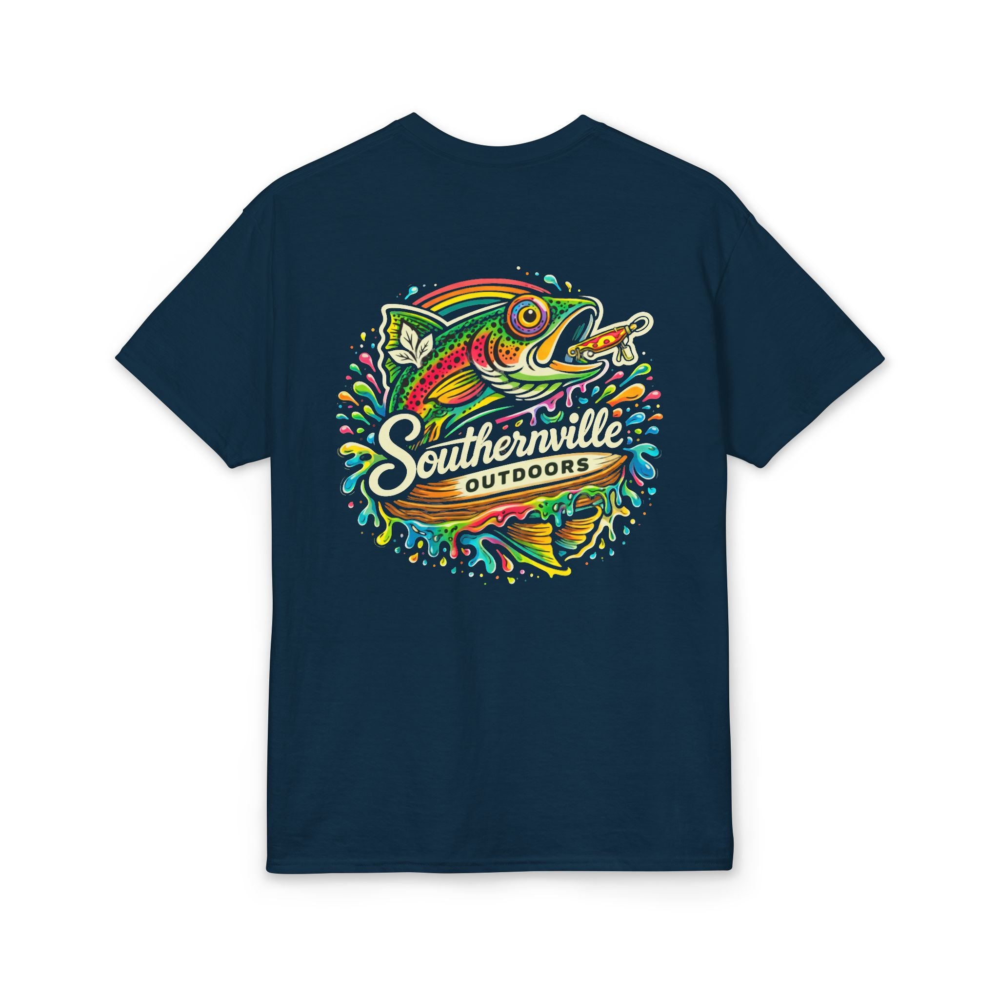 Southernville Outdoors Funky Trout Fishing T-Shirt