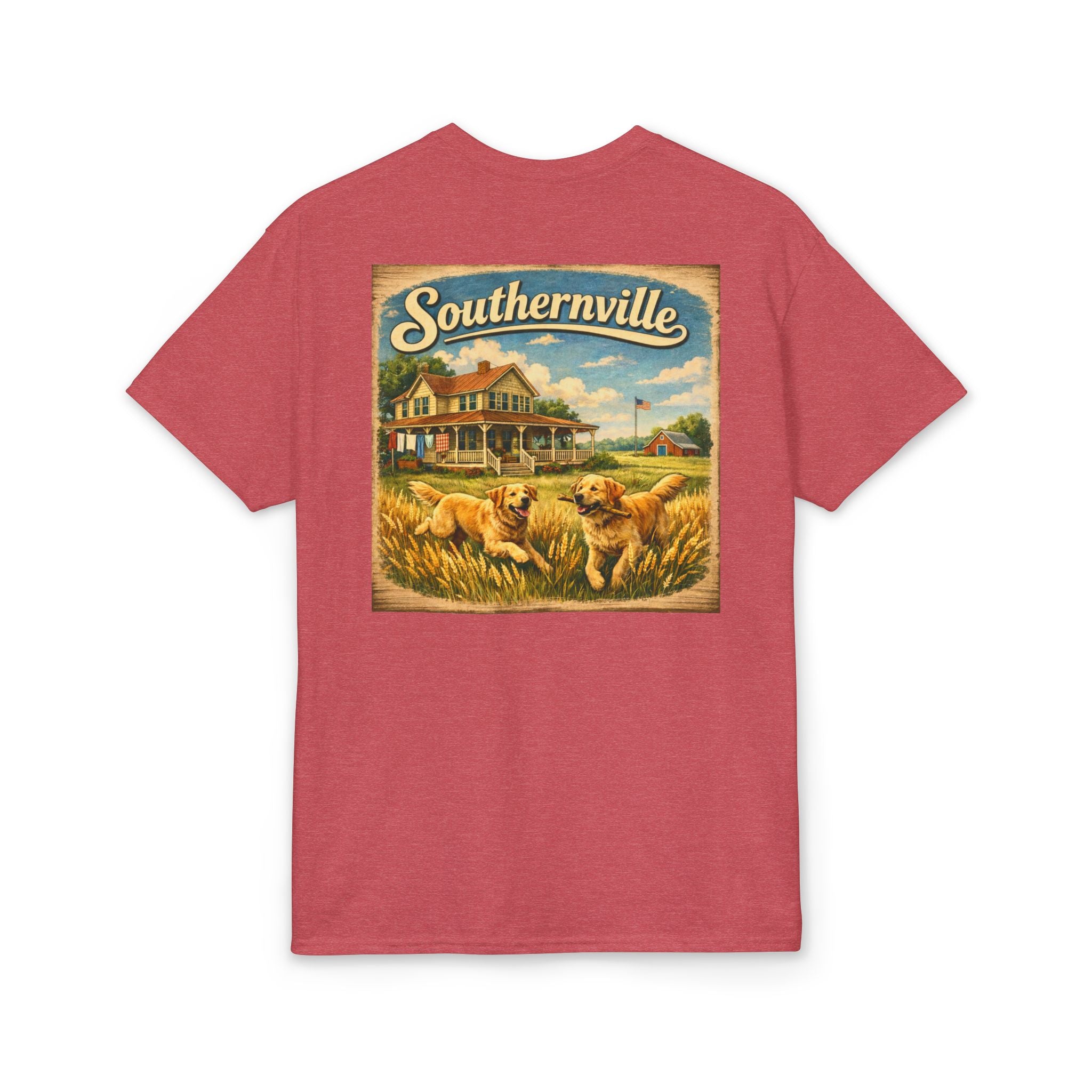 Southernville Golden Hour Farmhouse T-Shirt