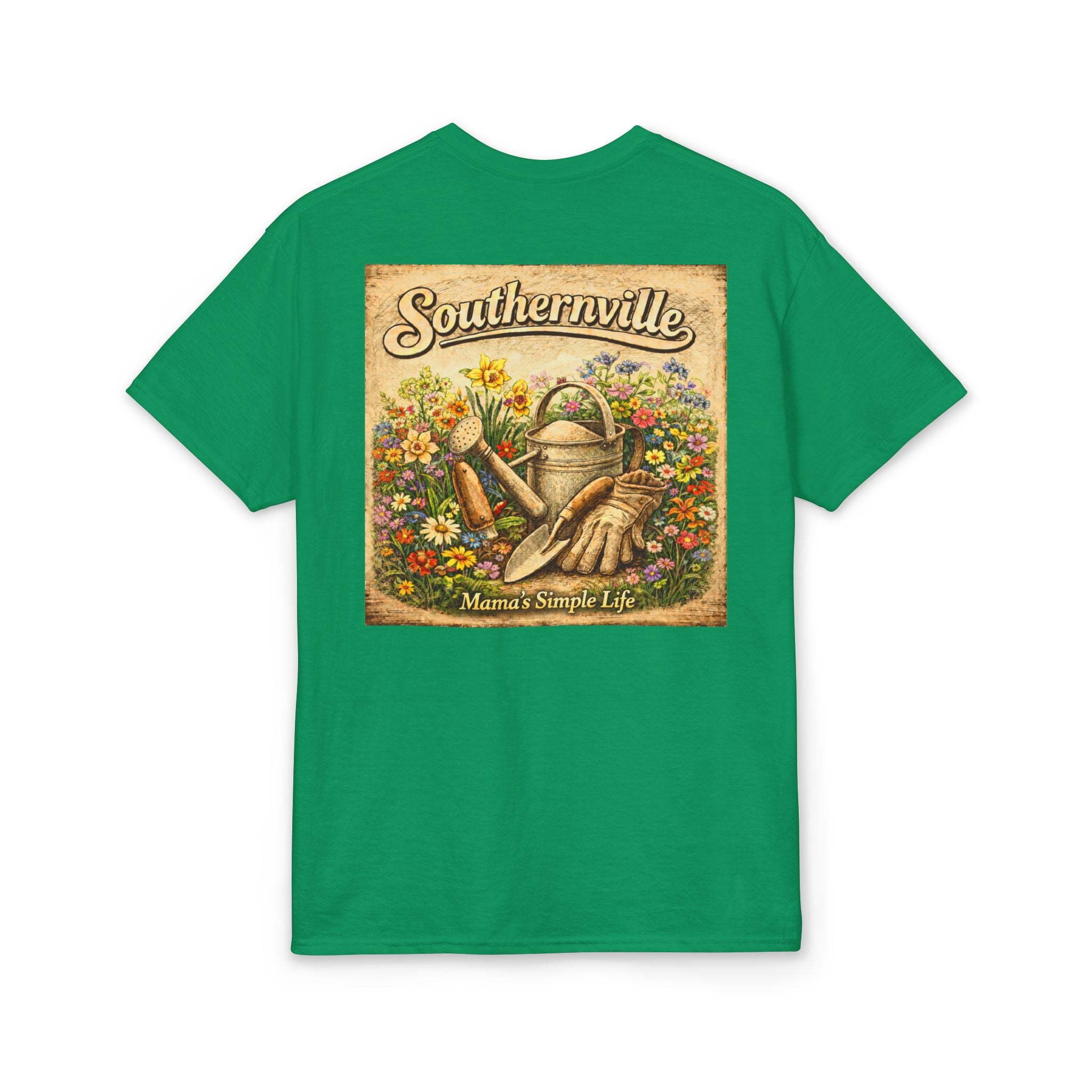 Southernville Company Mama's Simple Life Gardening T-Shirt