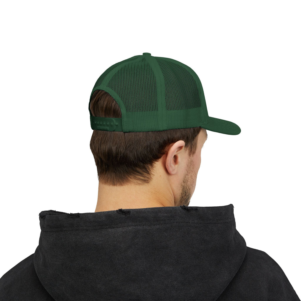 Small Town Hat of the South Snapback Trucker Cap — 'Catch the Sweat' Workwear
