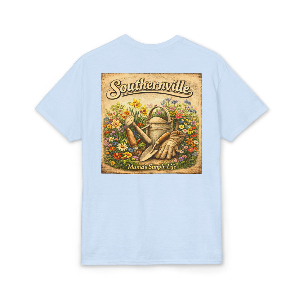 Southernville Company Mama's Simple Life Gardening T-Shirt