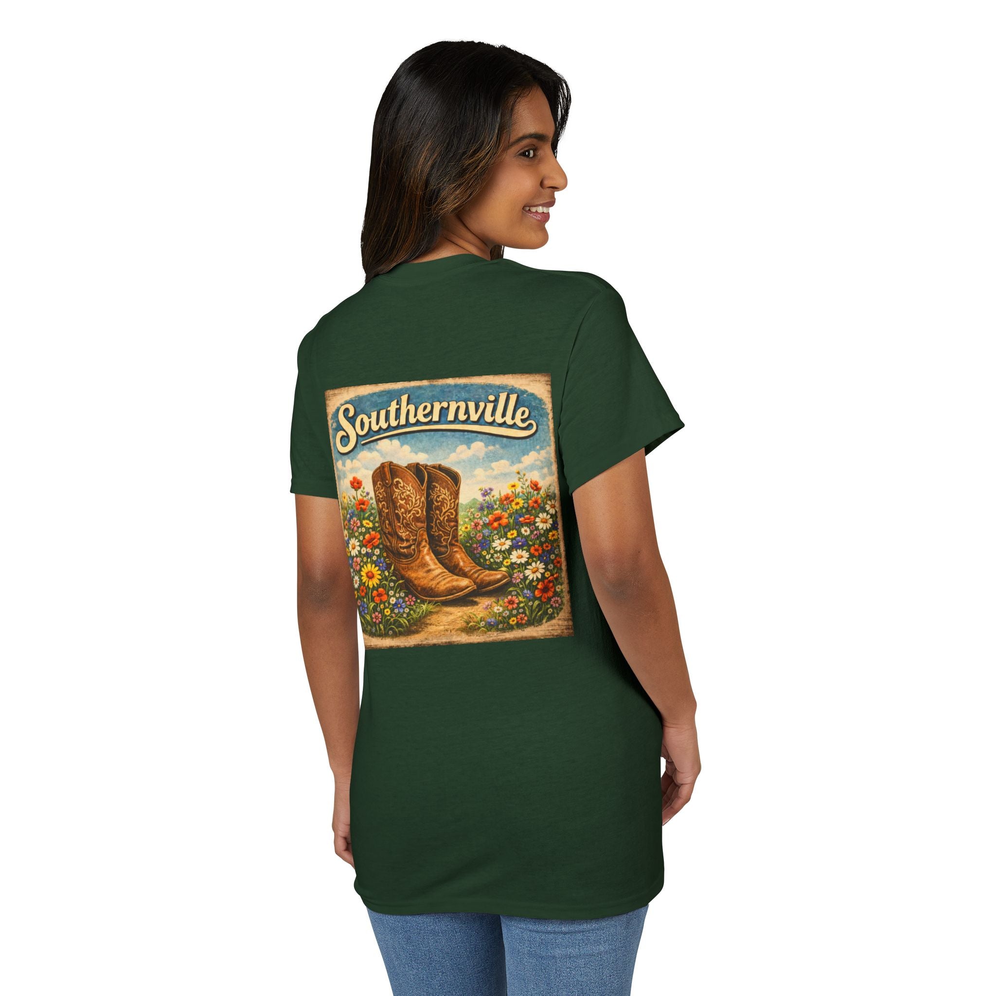 Southernville "Boots in the Fields" T-Shirt