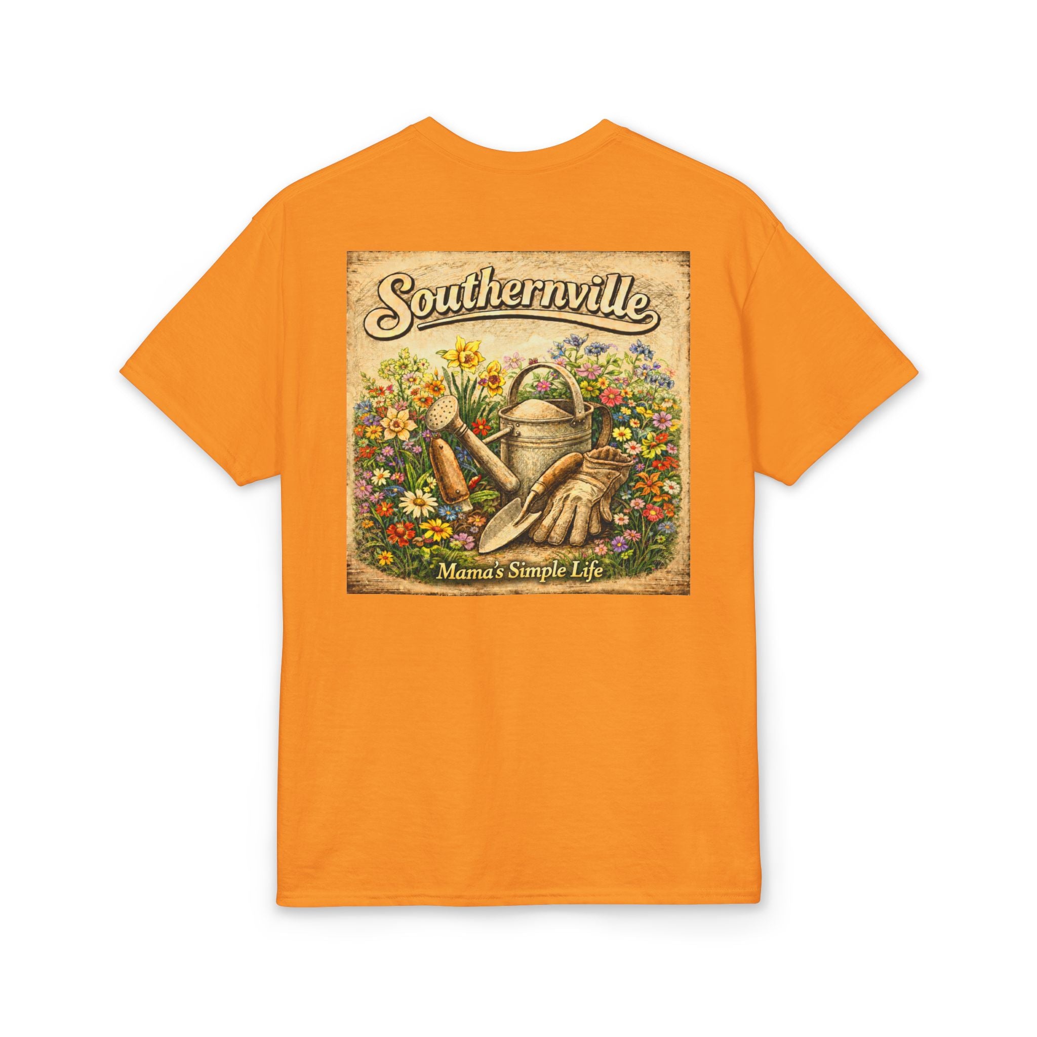 Southernville Company Mama's Simple Life Gardening T-Shirt