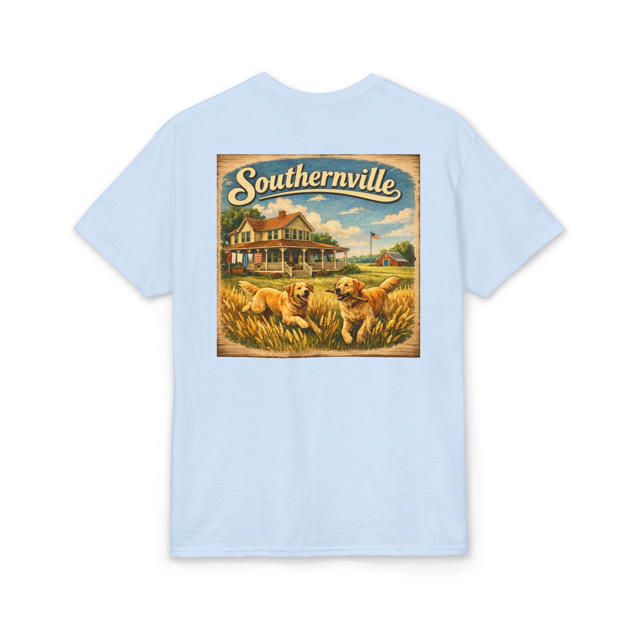 Southernville Golden Hour Farmhouse T-Shirt