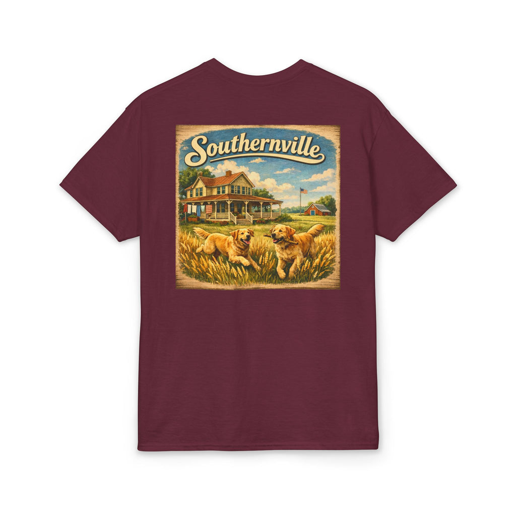 Southernville Golden Hour Farmhouse T-Shirt