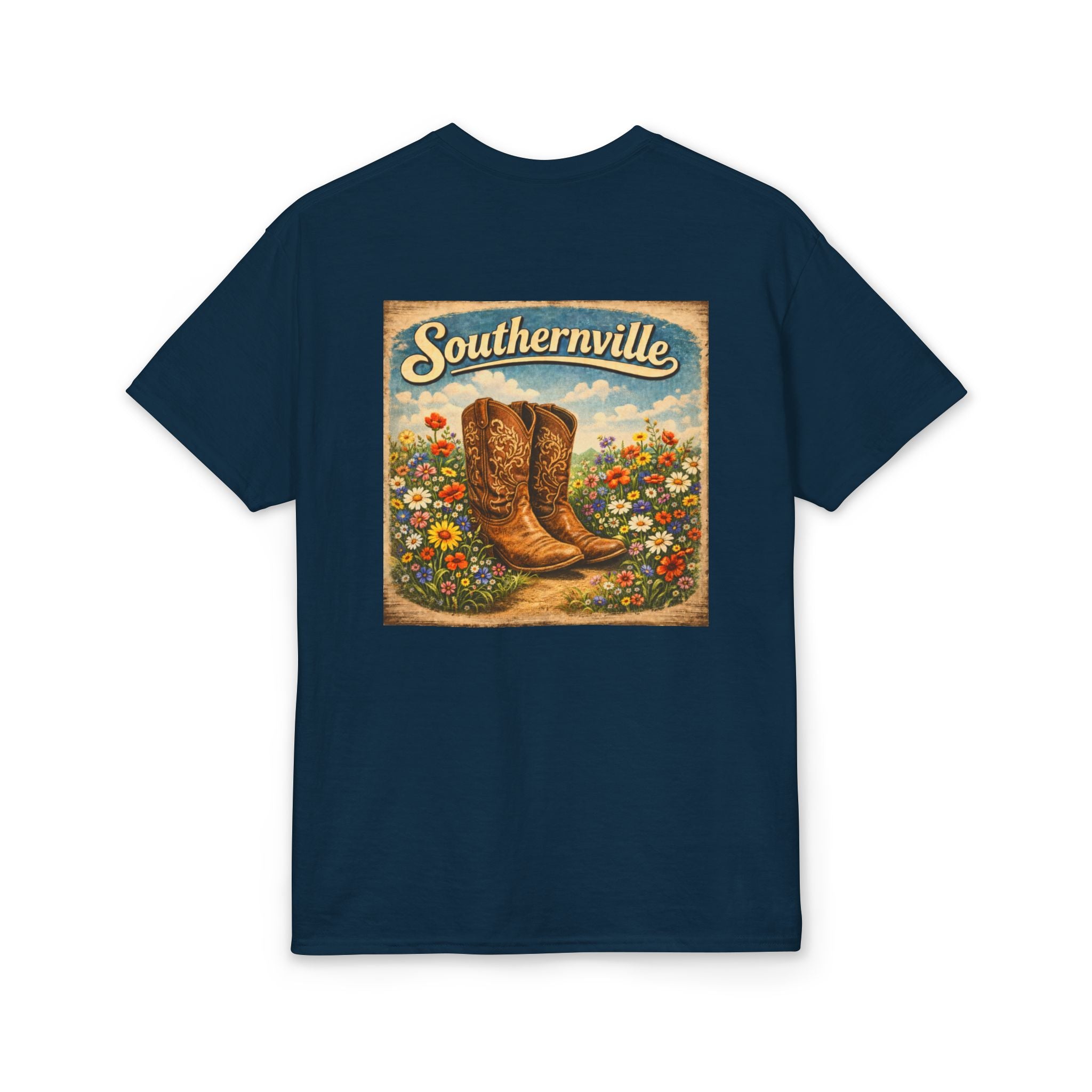 Southernville "Boots in the Fields" T-Shirt