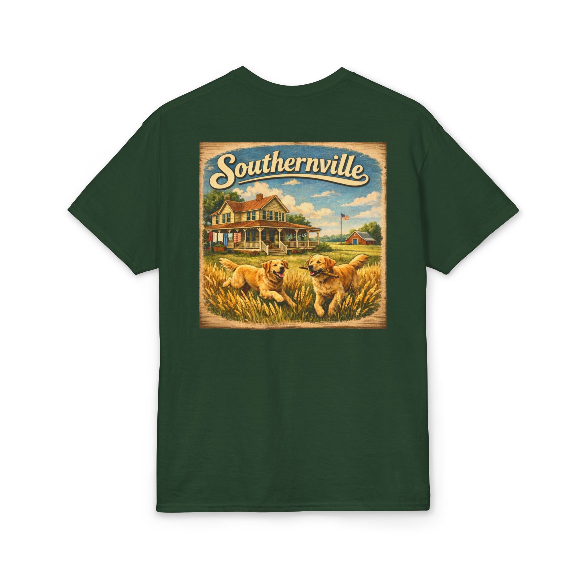 Southernville Golden Hour Farmhouse T-Shirt