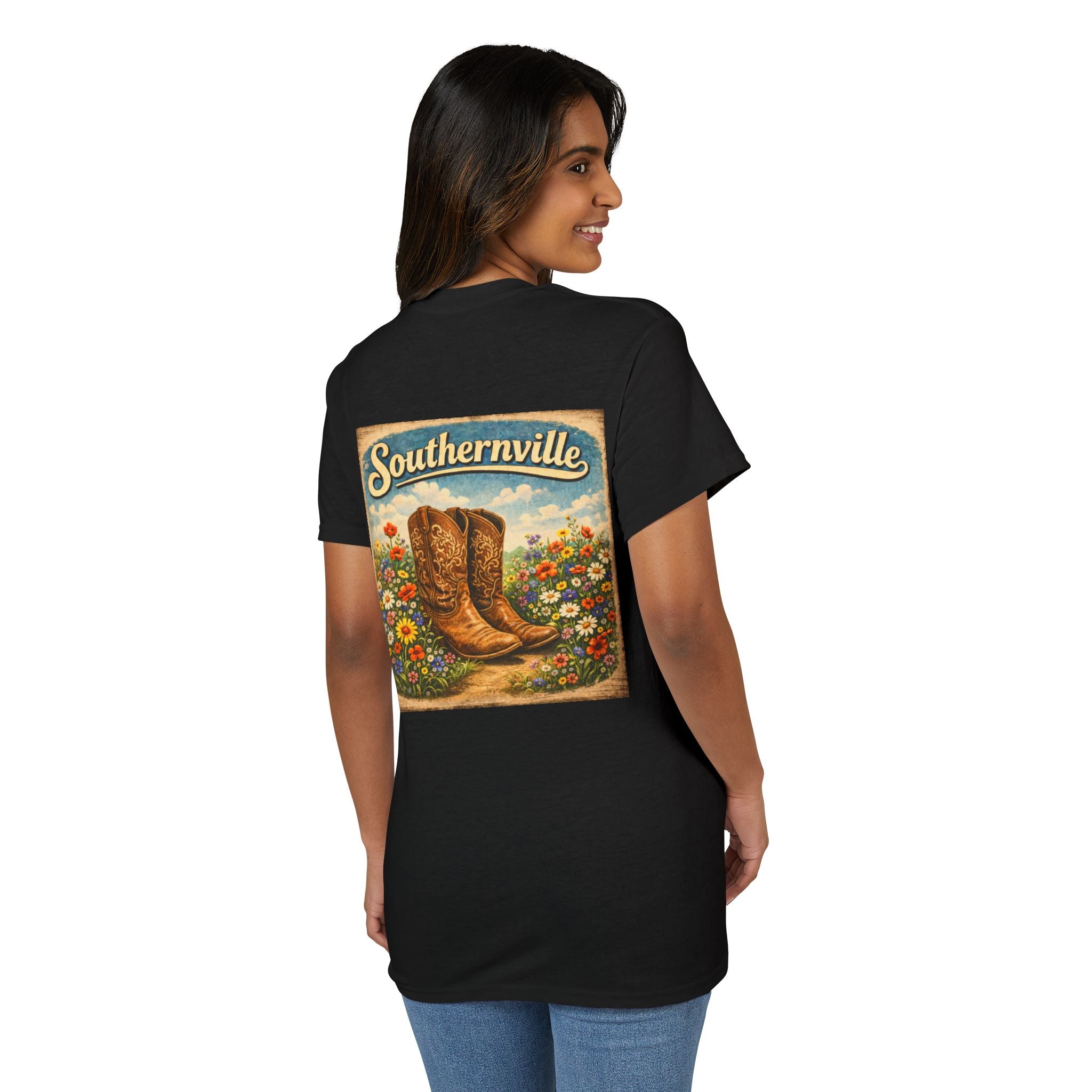 Southernville "Boots in the Fields" T-Shirt