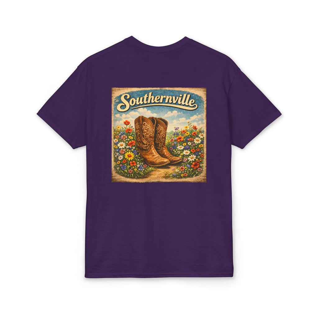 Southernville "Boots in the Fields" T-Shirt