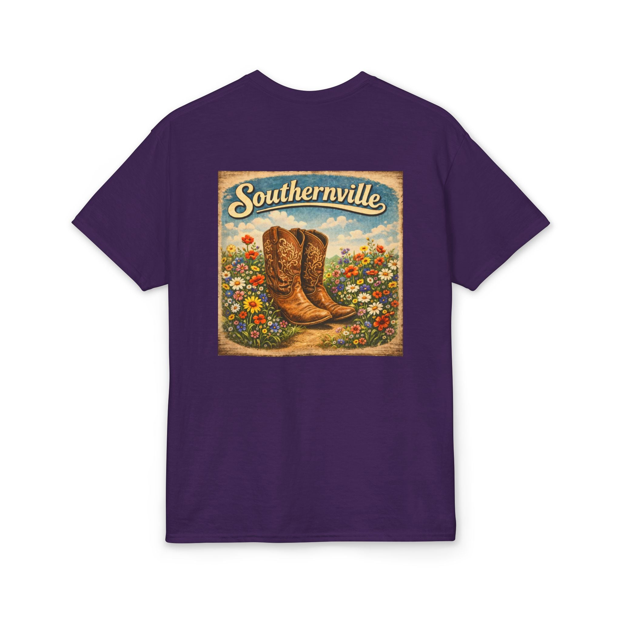 Southernville "Boots in the Fields" T-Shirt