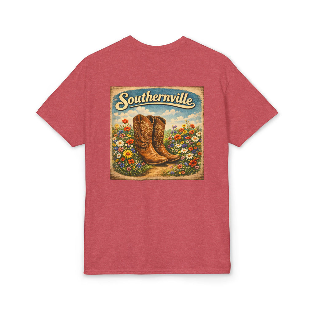 Southernville "Boots in the Fields" T-Shirt