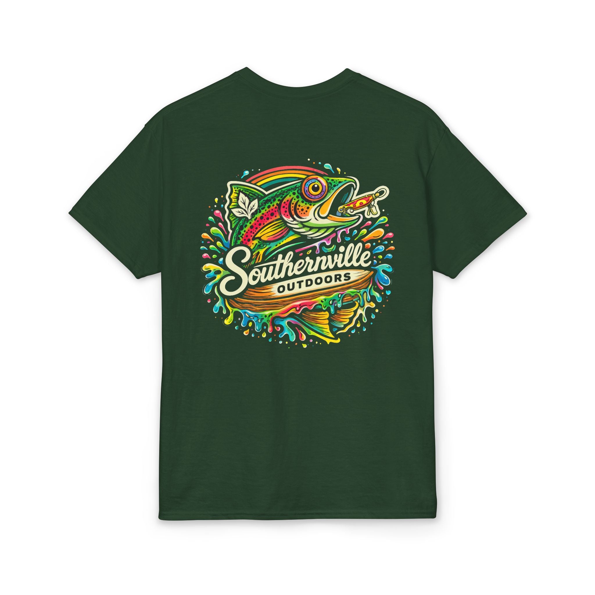 Southernville Outdoors Funky Trout Fishing T-Shirt