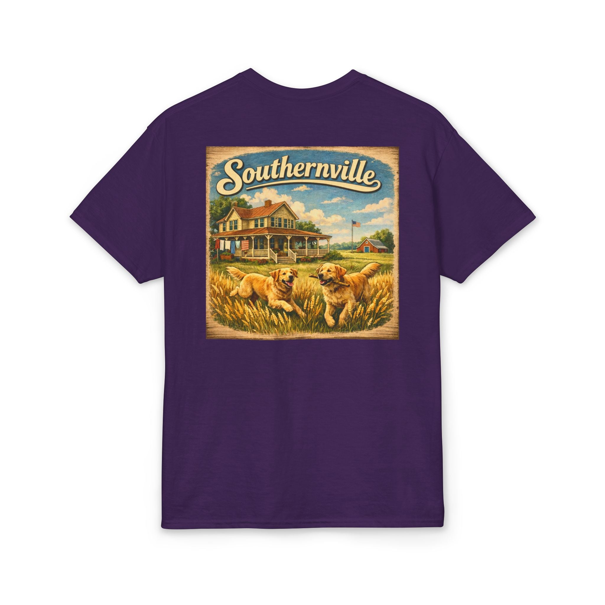 Southernville Golden Hour Farmhouse T-Shirt