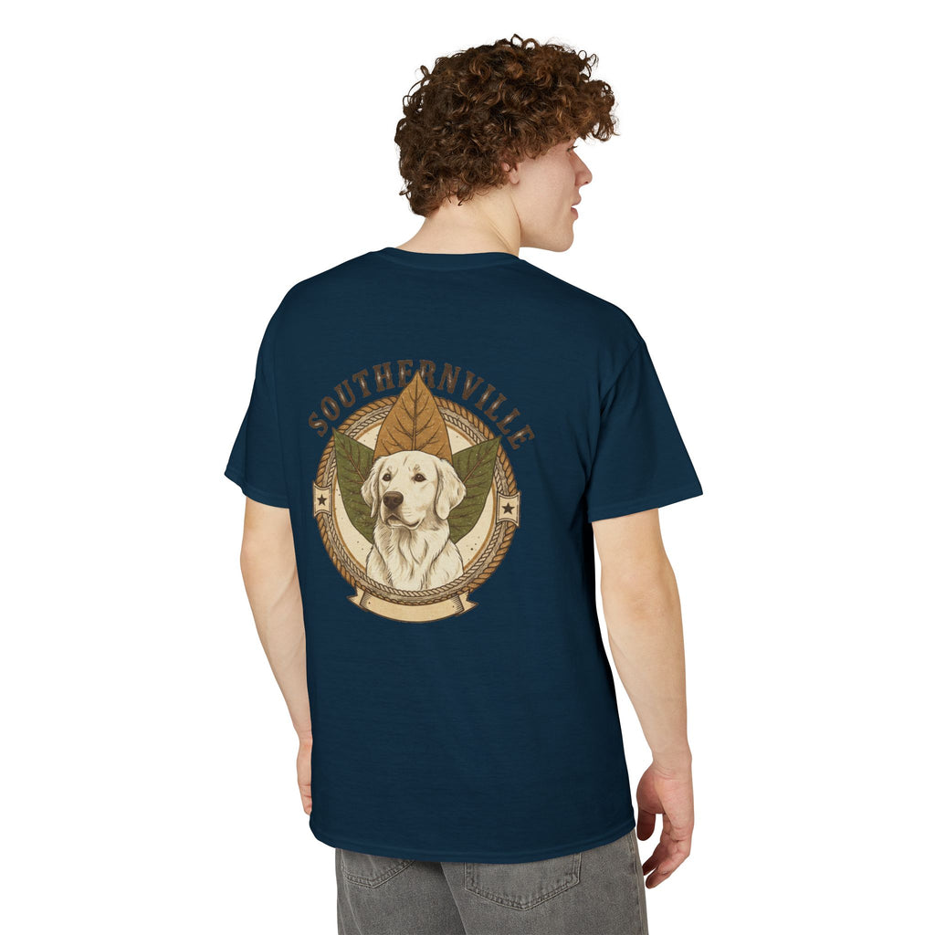 Southernville's Best Friend T-Shirt — Mo the Golden Retriever