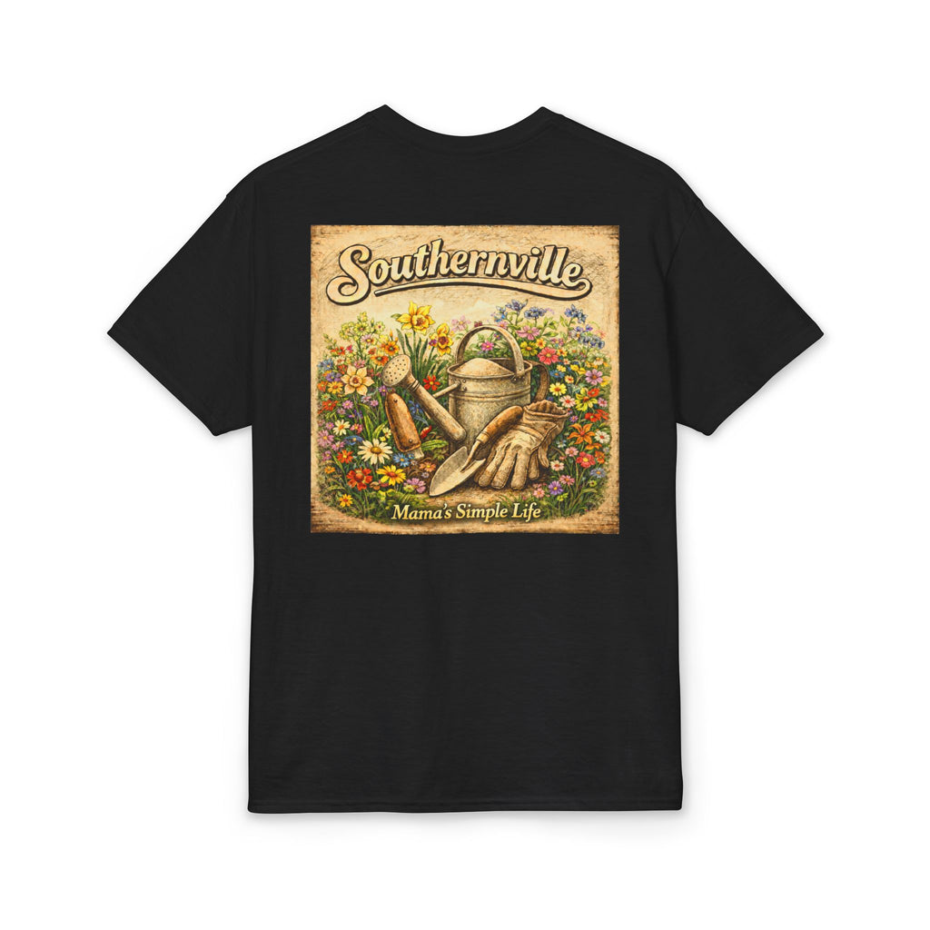 Southernville Company Mama's Simple Life Gardening T-Shirt
