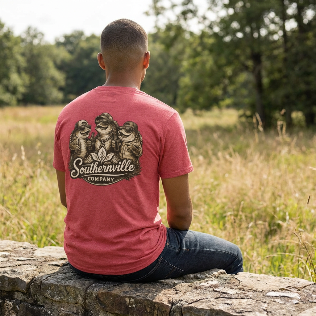Southernville Fish Trio "Hard Knocks" T-Shirt