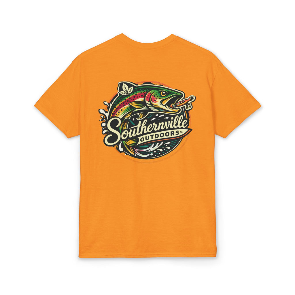 Southernville Outdoors Small Town Fishing Vibes T-Shirt