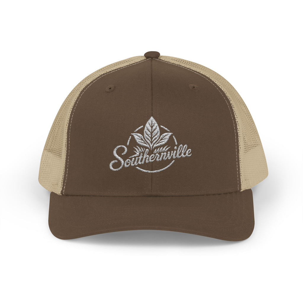 Small Town Hat of the South Snapback Trucker Cap — 'Catch the Sweat' Workwear