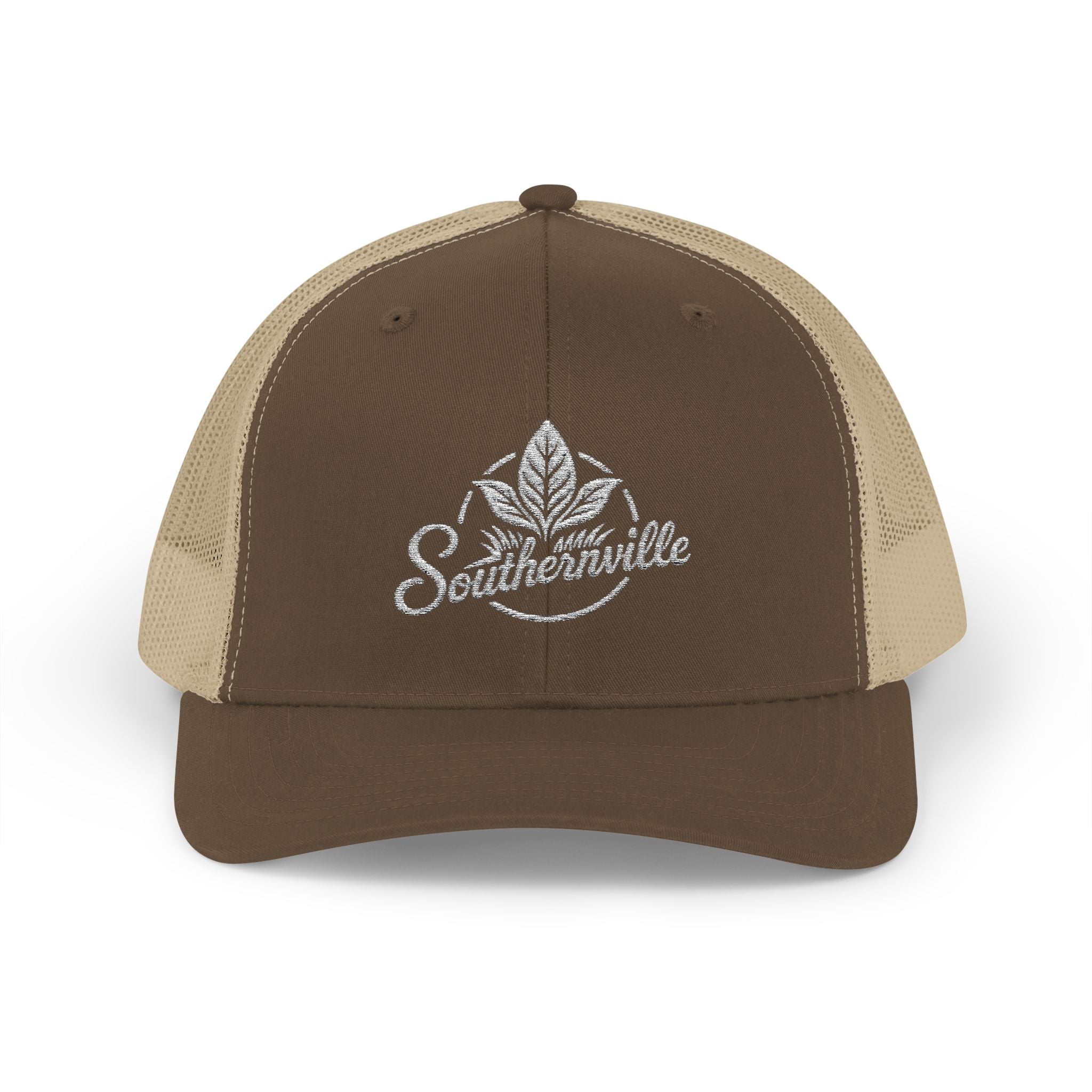 Small Town Hat of the South Snapback Trucker Cap — 'Catch the Sweat' Workwear