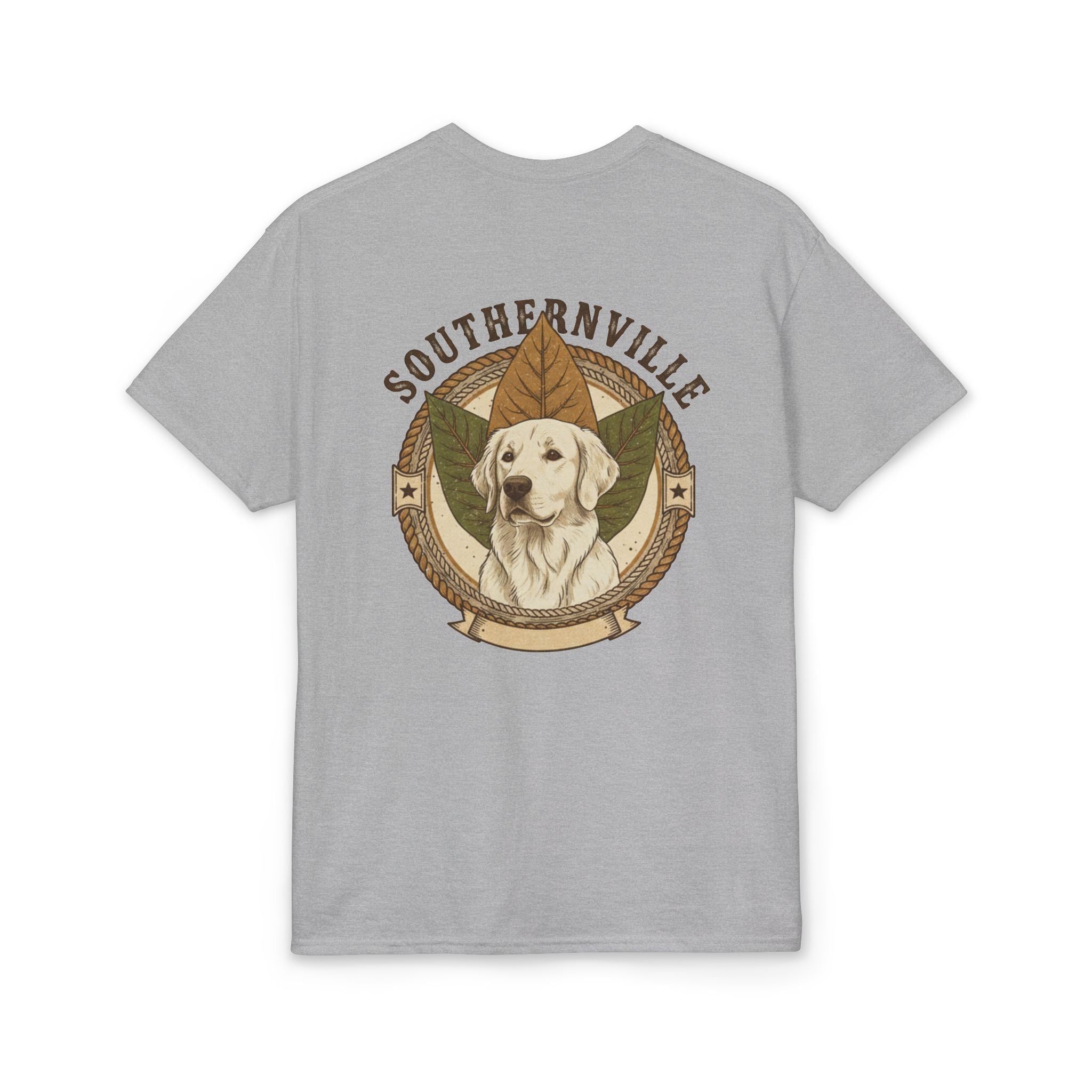 Southernville's Best Friend T-Shirt — Mo the Golden Retriever
