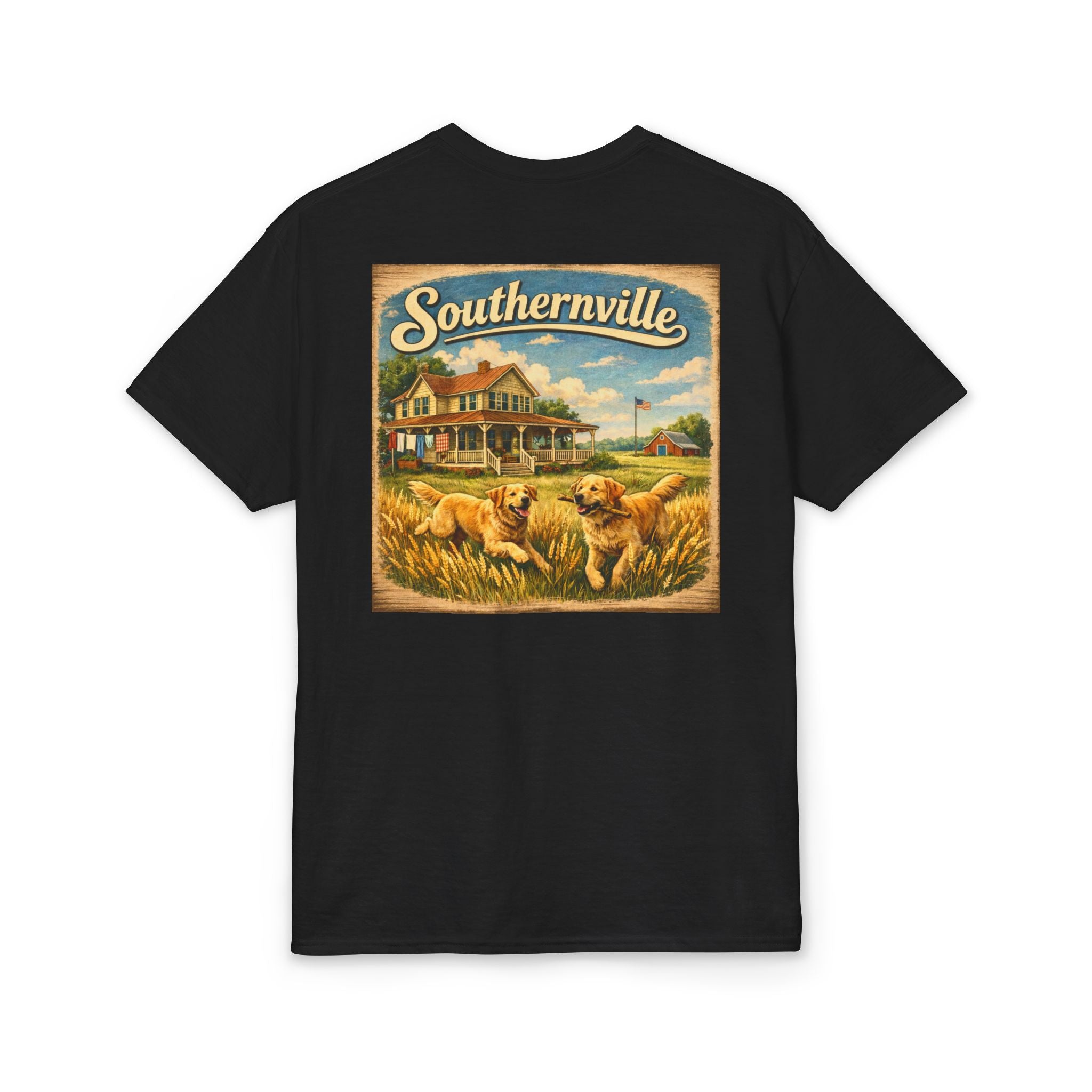 Southernville Golden Hour Farmhouse T-Shirt
