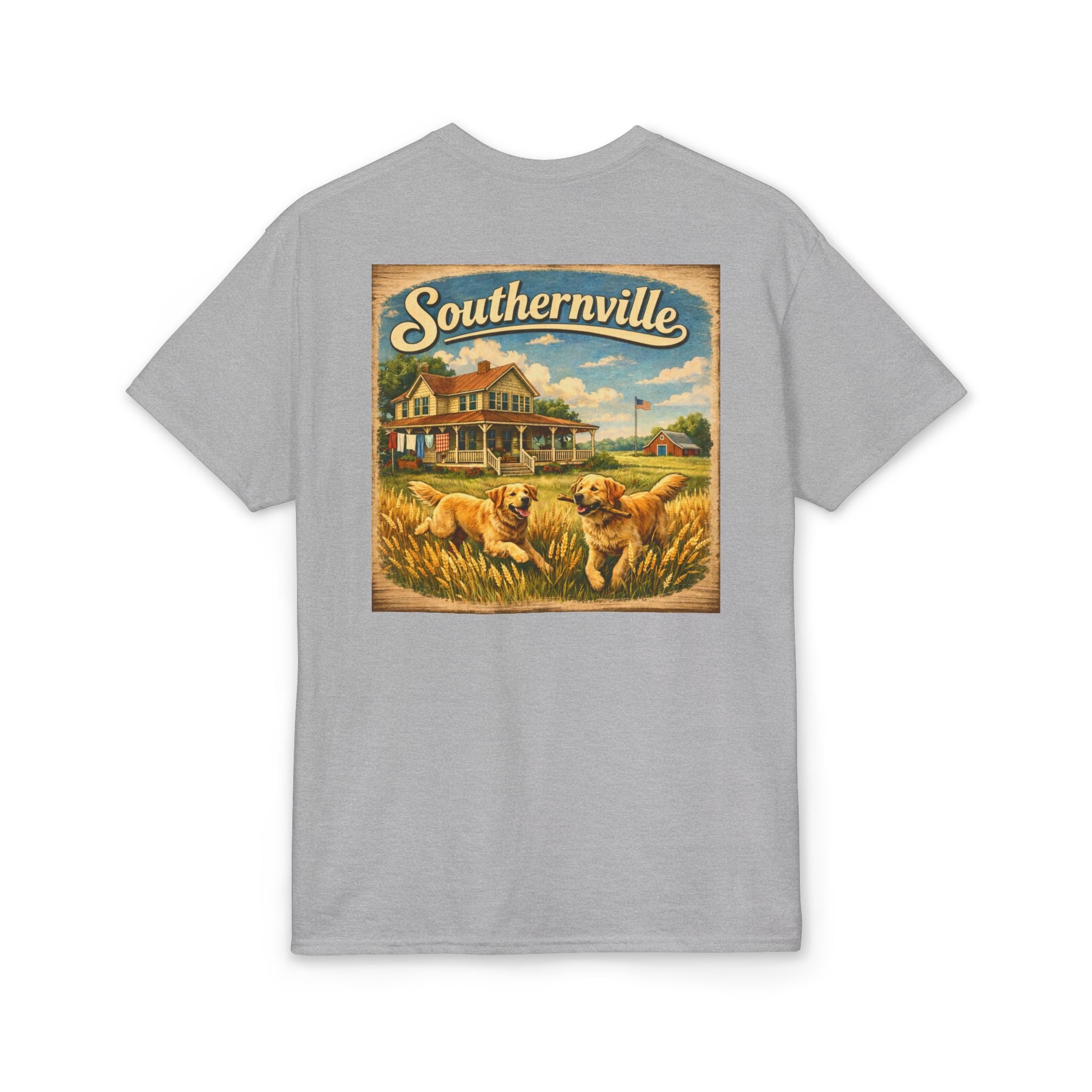 Southernville Golden Hour Farmhouse T-Shirt