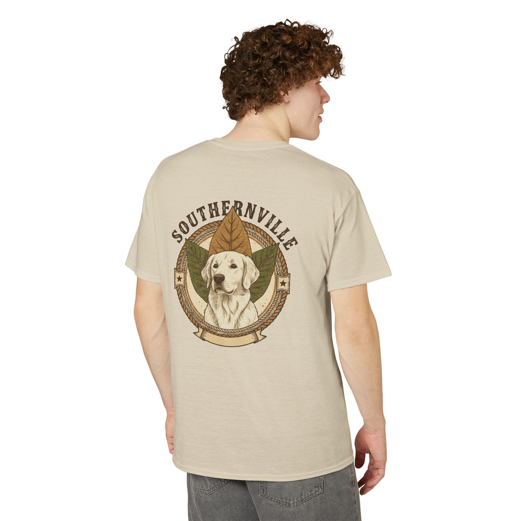 Southernville's Best Friend T-Shirt — Mo the Golden Retriever