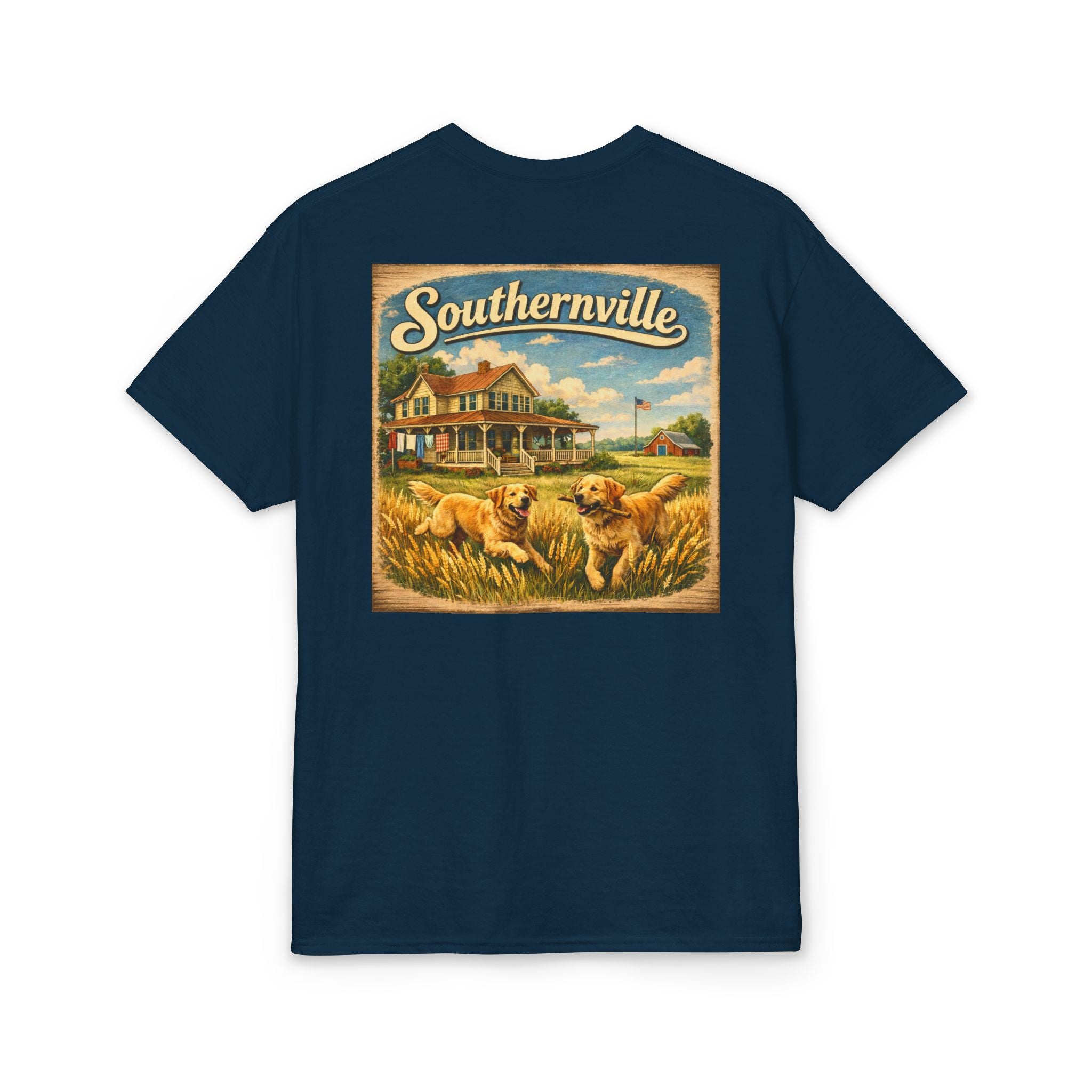 Southernville Golden Hour Farmhouse T-Shirt