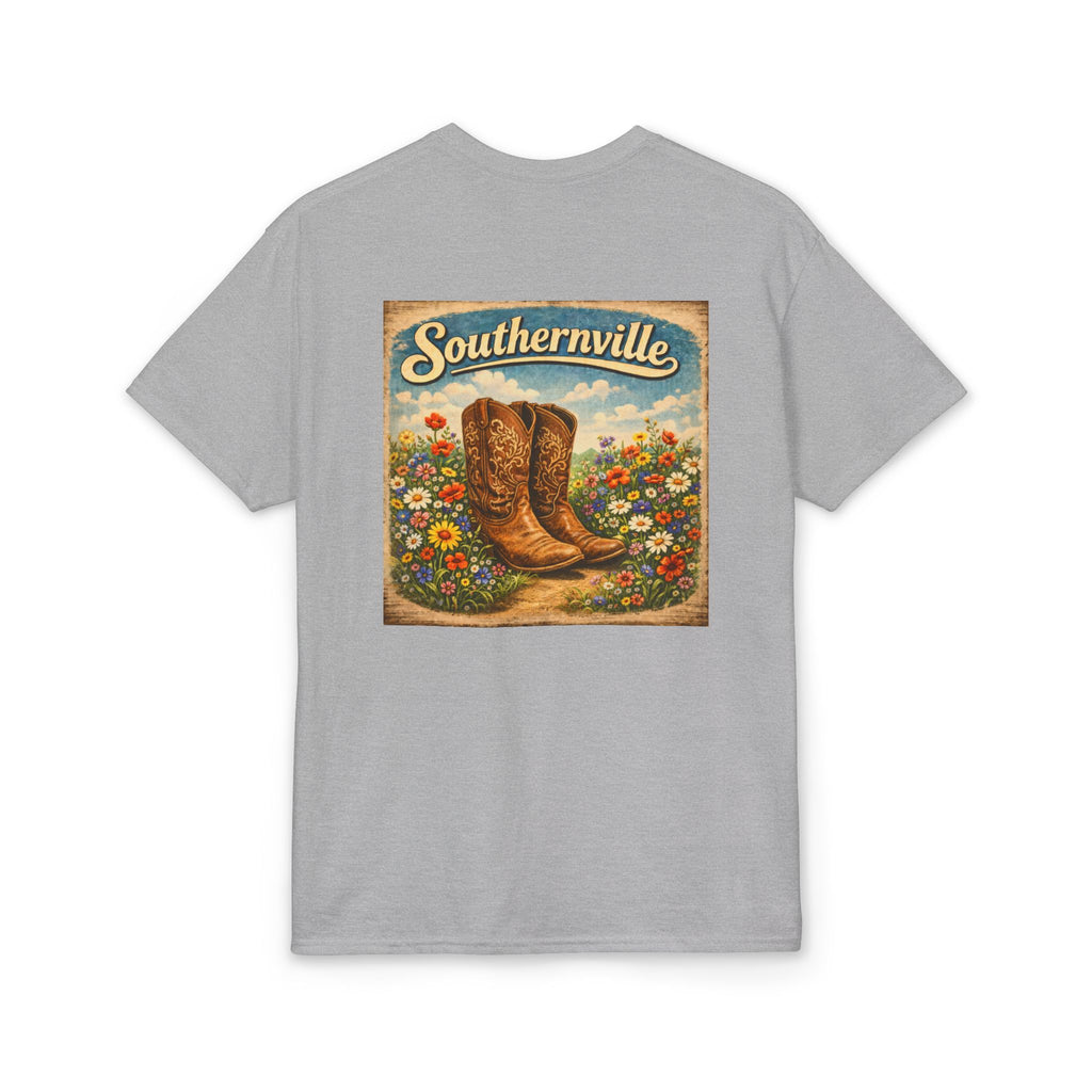 Southernville "Boots in the Fields" T-Shirt