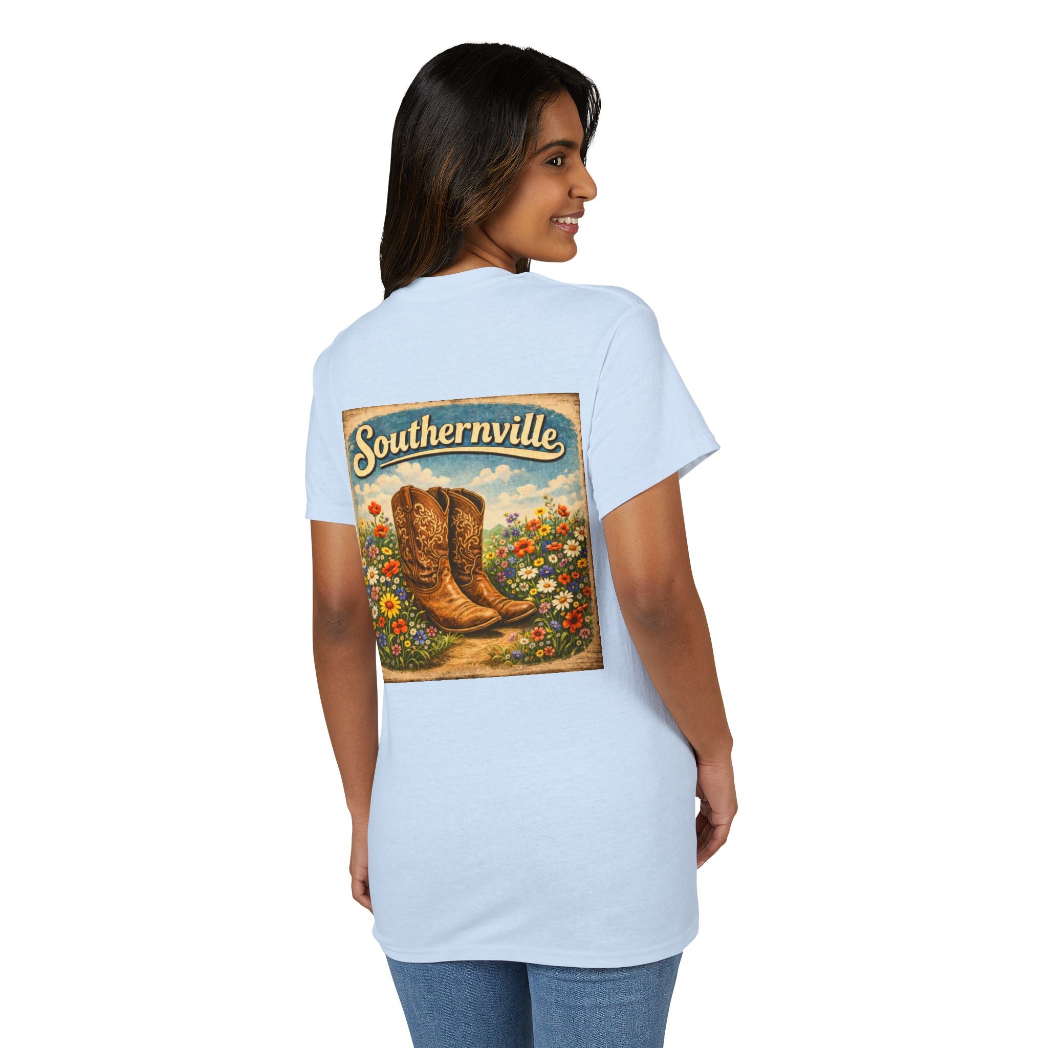Southernville "Boots in the Fields" T-Shirt