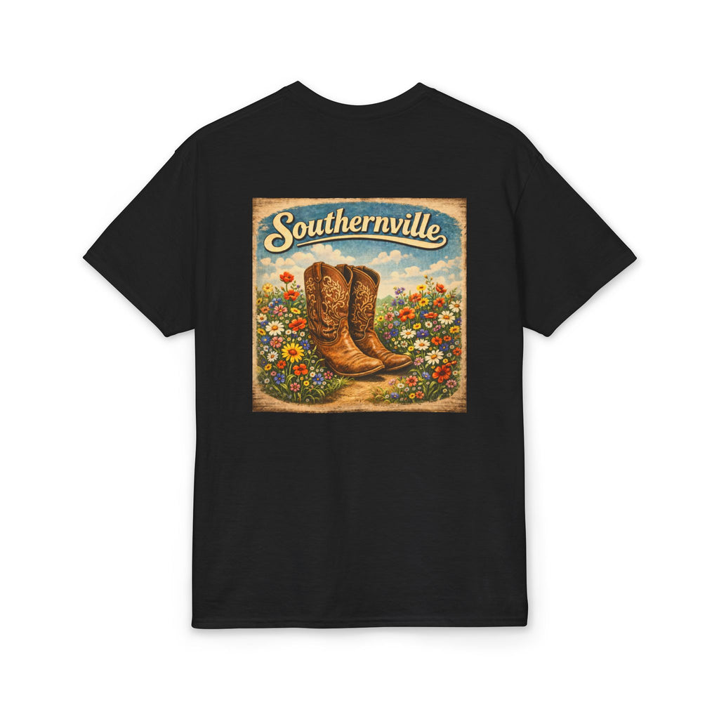Southernville "Boots in the Fields" T-Shirt