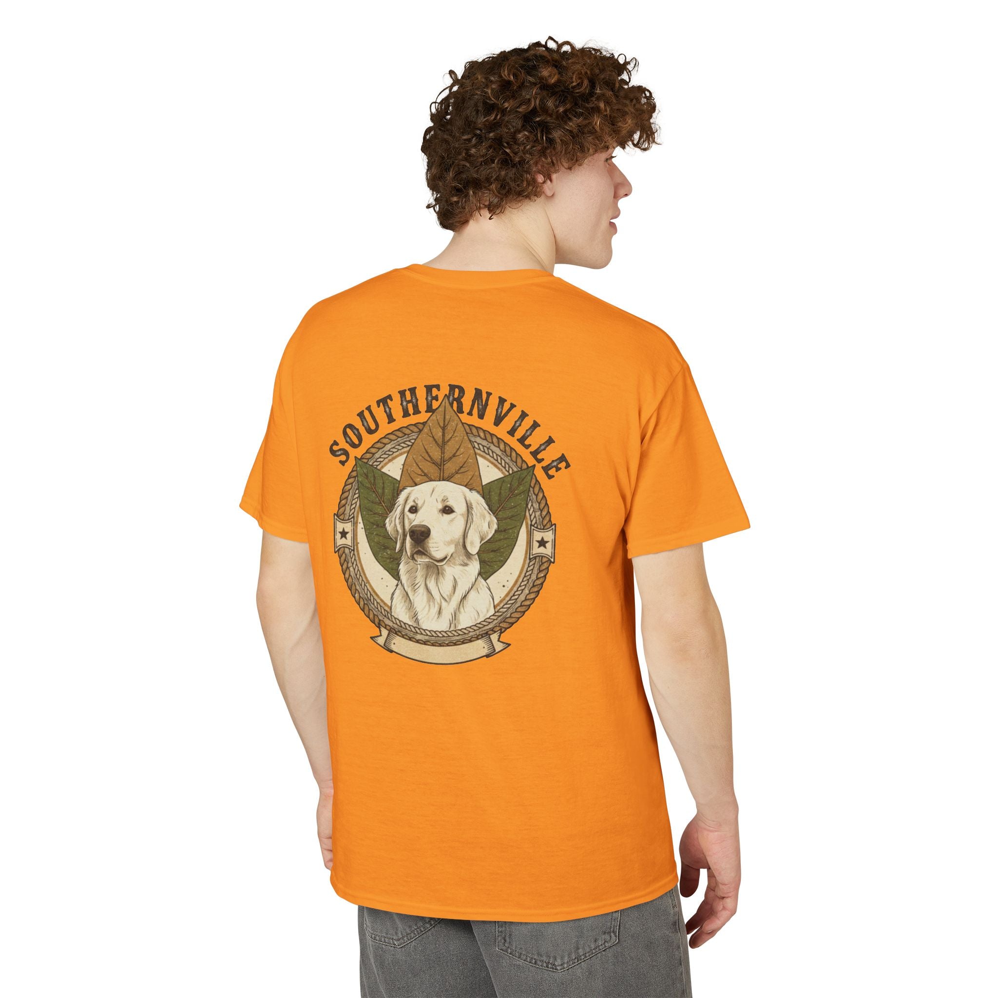 Southernville's Best Friend T-Shirt — Mo the Golden Retriever