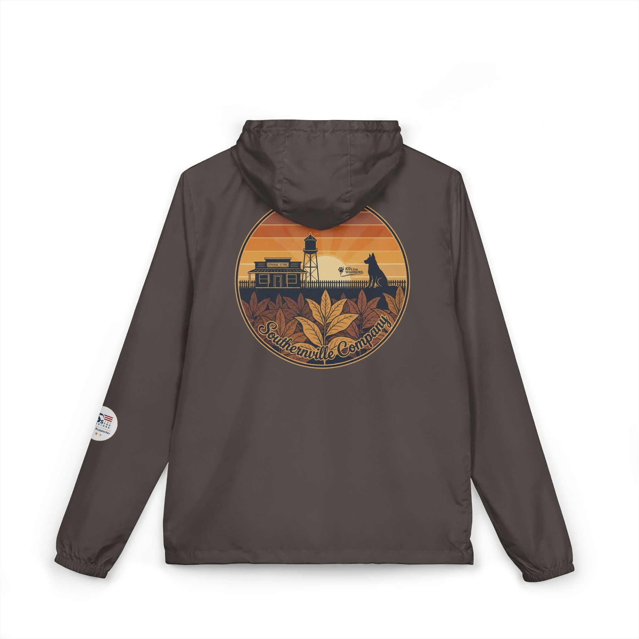 Southernville K9s for Warriors Supporter Windbreaker